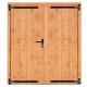 Dubbele dichte deur Red class wood 185x205 cm